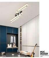 Lámpara De Techo Moderna LED En Forma De Línea Para Sala De Estar Comedor Dormitorio Y Estudio Iluminación Dorada Y Negra Incluye Bombillas Montaje Fácil - details 5