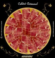 Lote Loncheado Ibérico en Plato Redondo, Jamón Ibérico, Lomo Ibérico, Chorizo Ibérico, Salchichón Ibérico. Cortado al Momento el Mismo Día Que Hace el Pedido. WikiMark - details 0