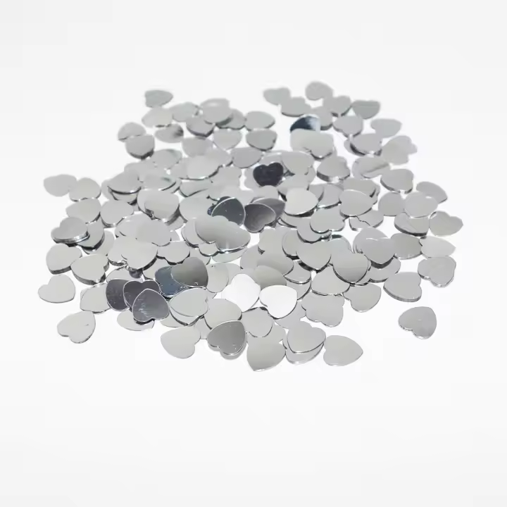 Confeti De Corazones Y Corazones Rosa Y Azul Para Decoración De Fiestas De Boda Cumpleaños Baby Shower Y Más 10mm 15G/paquete - 1
