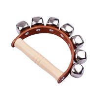 Campanas De Mano Con Mango De Madera Jingle Bells 5pcs/7pcs Instrumento Musical Para Clase De Música Juguetes Educativos - details 0