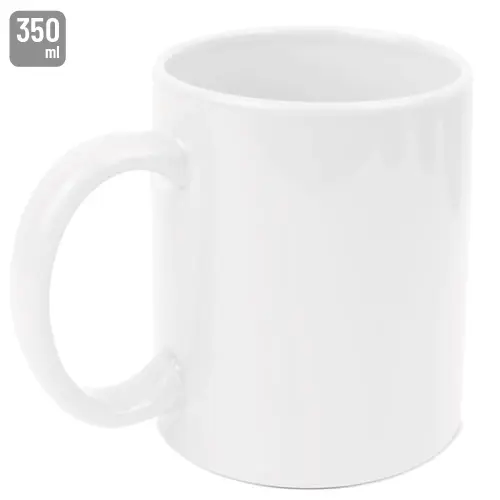 LOTE 10 UDS MUG SUBLIMACION BLANCA "ARÁBICA" - 1