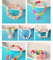 Juguetes De Perlas DIY Para Niñas Con Conjunto De Accesorios 24 Cajas Hacer Joyería Y Pulseras Creativo Regalo Para Niños - details 5