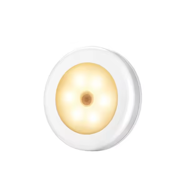 Lámpara Nocturna LED Con Sensor De Movimiento PIR Luz De Armario Inalámbrica Y Batería Para Dormitorio Y Closet Iluminación De Mesa Para Cama - 1