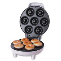 Máquina Eléctrica antiadherente para hacer rosquillas, dispositivo de cocina de 1200W, 110/240V con 7 orificios para hacer gofres y pasteles, enchufe europeo y estadounidense para uso doméstico - details 0