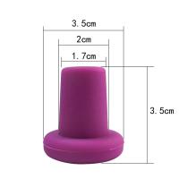 Juego De Tapones Para Botella De Vino De Silicona a Prueba De Fugas Accesorios Para Cerveza Y Champán Tapón Para Botella De Whiskey Member Bar - details 0