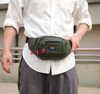 Bolsa De Cintura Para Deportes Al Aire Libre Para Hombres Impermeable Multifuncional Bandolera Ajustable Para Montañismo Y Correr - details 3