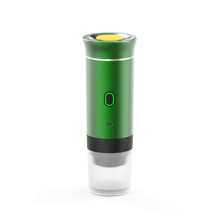 Máquina de café portátil 3 en 1 con manual, compatible con cápsulas, cápsulas de y café molido. Compacta y conveniente para el uso en Casa o Viajes. cafetera portátil Máquina de espresso Prensa manual Cápsula de café molido Portátil para Viajes y picnic - 1