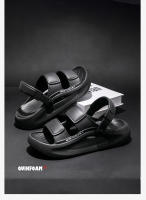 Sandalias De Hombre Moda Deportiva Con Suela EVA Gruesa De 5CM Comodidad Suave QuikFoam Pantuflas Para Playa Y Calle - details 3