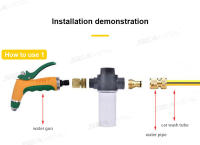Generador De Espuma Para Lavado De Coche SEAMETAL Botella De Espuma Para Limpieza Con Rojellera De Alta Presión Herramienta De Limpieza Para Hogar Jardín Y Automóviles - details 8