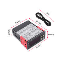 Controlador De Temperatura Digital LED STC-1000 Para Incubadora Y Refrigerador Termostato Regulador De Calor Y Frío 220V - details 2