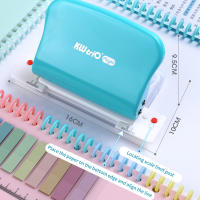 Pulverizador De Papel De 10 Agujeros Portátil Soporta Multiples Pulverización 20/26/30 Capacidad De 10 Hojas Para Cuaderno A4 A5 B5 - details 1
