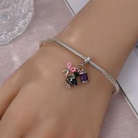 Reloj De Desayuno Con Encantos Diarios De Plata 925 Pendientes De Cuentas Exquisitos Para Pulseras DIY Joyería Colores Plata Rosa Azul Morado Rojo - details 23
