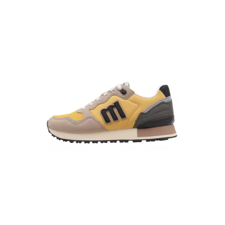 MTNG 84427 Deportivas Planas Hombre Amarillo - 1