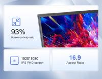 Ninkear YBOOK15 Portátil 2 en 1, Pantalla Táctil 15.6 pulgadas 1920*1080 con Giro de 360°, AMD Ryzen 3 3200U, 16GB RAM 512GB SSD, Windows 11 Pro, WiFi 2.4/5GHz Bluetooth 4.2, 1*USB3.0, 2*USB2.0, 1*Type-C, 1*HDMI, 1*RJ45, Batería 38Wh - details 3