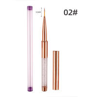 Pincel De Dibujar Para Uñas Con Diamantes Y Patrones De Líneas Herramienta De Manicura Acrílico UV Gel Extensión 5Estilos - details 5