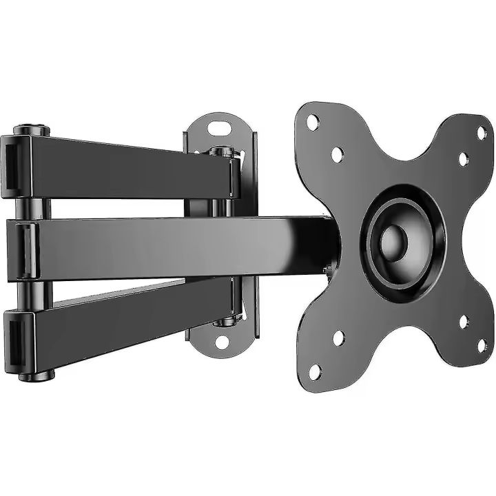 Tv Wall Bracket Swivels Tilts Extends, Full Motion Tv Wall Mount For Most 13-30 Inch Flatcurved Tvs, Holds Up To 10kg, Vesa 100x100mm/75x75mm (13-30 - 1
