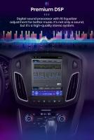 Junsun-reproductor Multimedia con Android y navegación GPS para Ford, autorradio 2Din con DSP, Carplay inalámbrico, 4G, estilo Tesla, para Ford Focus MK 3 2012-2017 - details 6