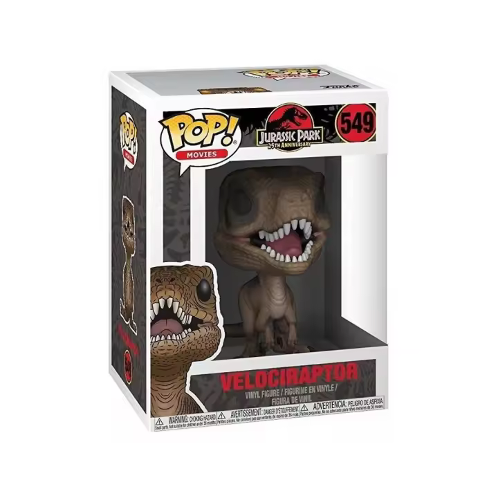Funko Pop Movies Jurassic Park 25 Aniversario Figura Velociraptor 26735 - 1