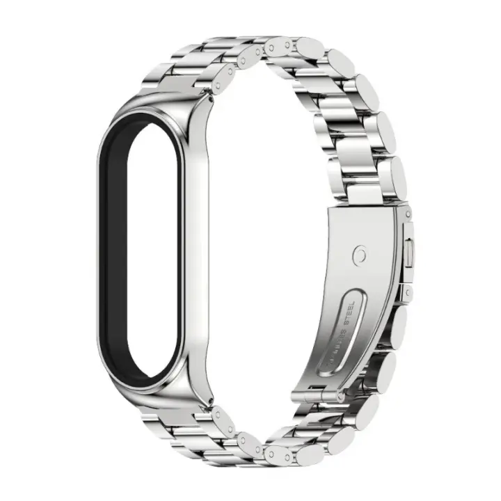 Correa de Metal para Mi Band, pulsera de Maple inoxidable para modelos 3, 5, 6, 7 Y 8, versión Global - 1