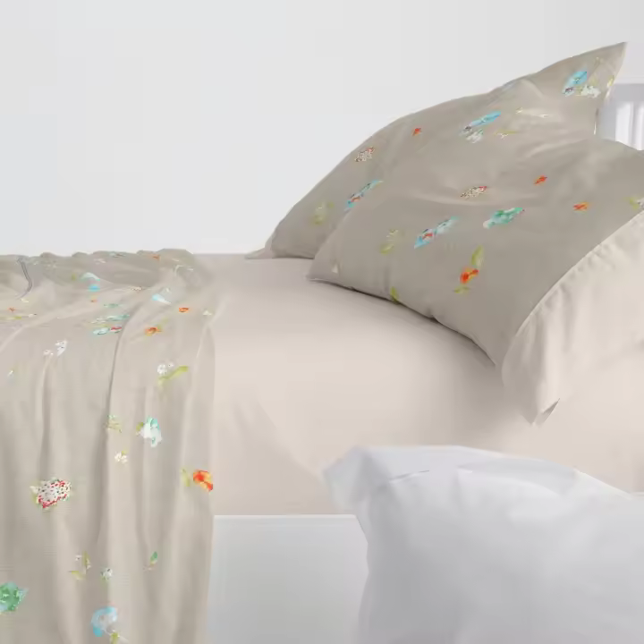 Juego de cama 629 Beig Burrito Blanco - 1