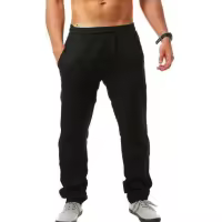 Pantalones De Lino Para Hombre Verano Transpirables Trousers De Lino Fitness Casual Color Sólido Jogging Callejero - details 4