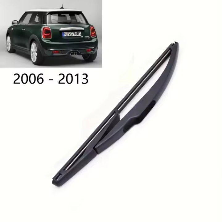 LimpiaPicos Pico De Limpia Para Coche 10" Adecuado Para Mini One Cooper S D Hatch R56 2006-2013 Plegable Material De Goma - 1