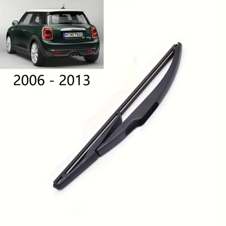 LimpiaPicos Pico De Limpia Para Coche 10" Adecuado Para Mini One Cooper S D Hatch R56 2006-2013 Plegable Material De Goma - 1