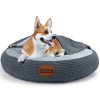 Nobleza - Cama Perro con Manta, Cama Perros Pequeños Lavable, Cama Gato con Cubierta de Cueva - details 1