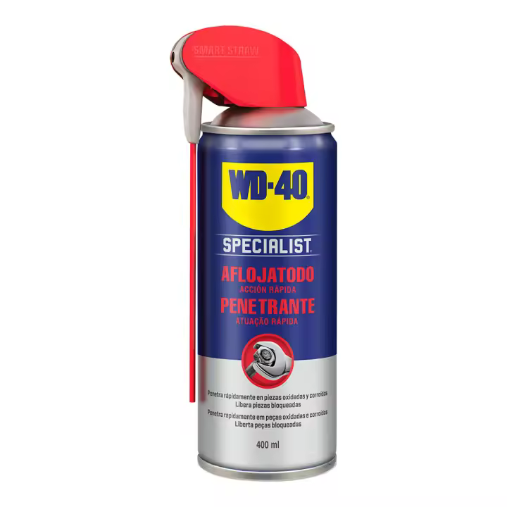 SPRAY SPECIALIST PENETRANTE WD40 400ml 34383 LUBRICANTES Y ACEITES FAMILIA WD40 MULTIPLES APLICACIONES - 1