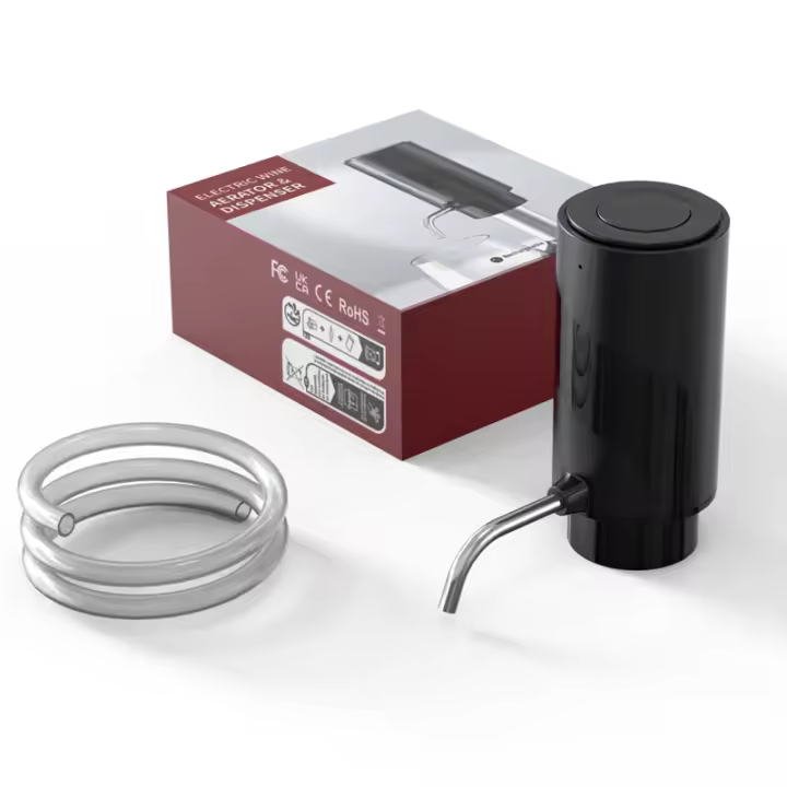 Aerador De Vino Eléctrico Recargable Con Dispensador Y Desbocante Automático Intelligente Accesorio De Barra Herramienta Para Vino - 1