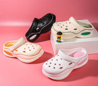 Sandalias De Verano Para Mujer Con Plataforma 5cm Pantshoes Al Aire Libre Clogs Masajeadoras Para Playa Y Baño Zapatos De Interiores Comodidad En Casa - details 7