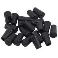 20 Piezas De Protetor De Punta De Madera Para Bastón De Caminata Y Escalada Alpinismo Accesorios De Camping Material De Goma - details 0