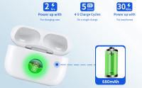 Carcasa De Carga Compatible Para AirPods pro 2 Auténtica (No Incluye Auriculares), Ideal Para Reemplazo Cuando Lot - details 9