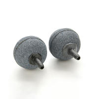 12Pcs Piedras De Aire Redondas Duraderas De 20x20mm Para Acuario Tanque De Peces Y Hidroponía Difusor De Bolbogranos - details 0