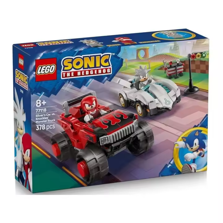 Lego Sonic Coche de Silver vs Monster Truck de Knuckles Juguetes LEGO - 1