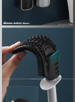 Cepillo De Inodoro De Lujo MENGNI Con Montaje En Pared Y Drenaje Rápido Herramienta De Limpieza Para Baño Accesorios De Baño Ecológicos - details 3