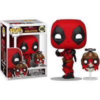 Funko Deadpool  with Headpool 2024 Ryan Reynolds Deadpool and Wolverine Lobezno Marvel Comics Funko Pop 1400 Masacre - details 2