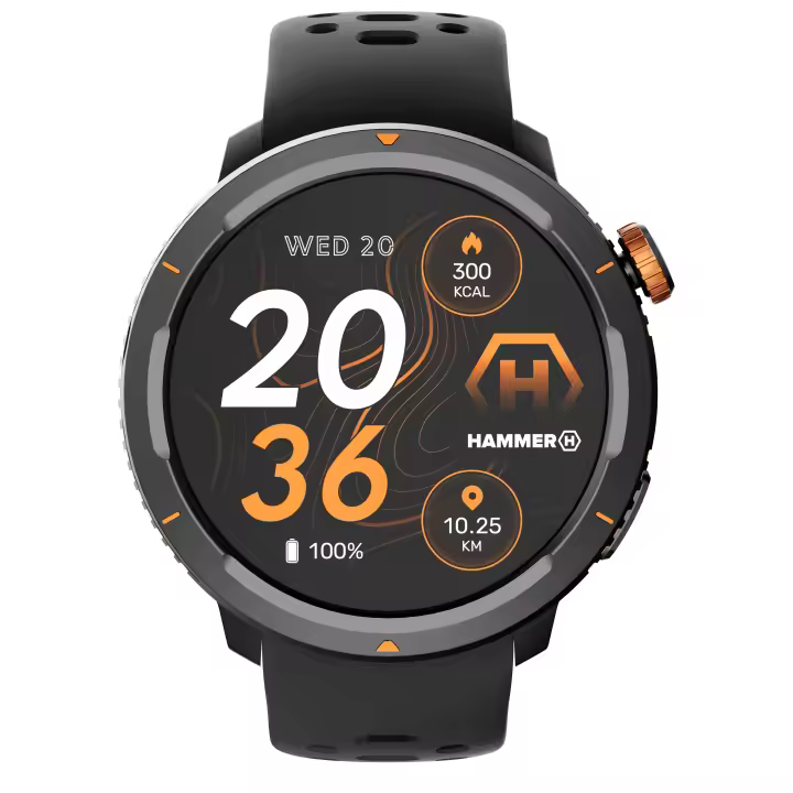 Hammer smartwatch 2 Lite Black resistente al agua - 1