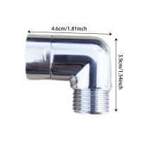 Adaptador De Codo Para Ducha Conector De Ángulo En Cromo Spraying Superior Accesorios De Baño Sin Marca Proveniente De China Continental - details 13
