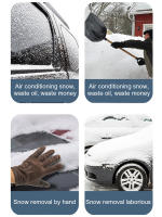 Cubierta De Parabrisas Para Coche 150x70cm Protección Contra Nieve Y Sombra 190T Tejido Plateado Protector Frontal De Escarcha Y Sol - details 4
