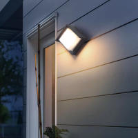 Lámpara De LED Con Sensor De Movimiento Radar 6W 16W AC85-265V Luz Fría Y Cálida IP66 Impermeable Para Porche Jardín Exterior - details 4
