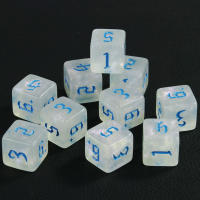 Dormia D6 Dados Personalizados De Alta Calidad En Acrílico Con Tinta Colorida Estilo Retro Para Juegos De Rol Y Entretenimiento - details 6