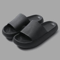 Nuevos Pantuflas De Baño Plataforma Para Mujer Y Hombre Suaves Suela EVA Sandalias De Interior Flip Flop Pantuflas De Casa - details 13