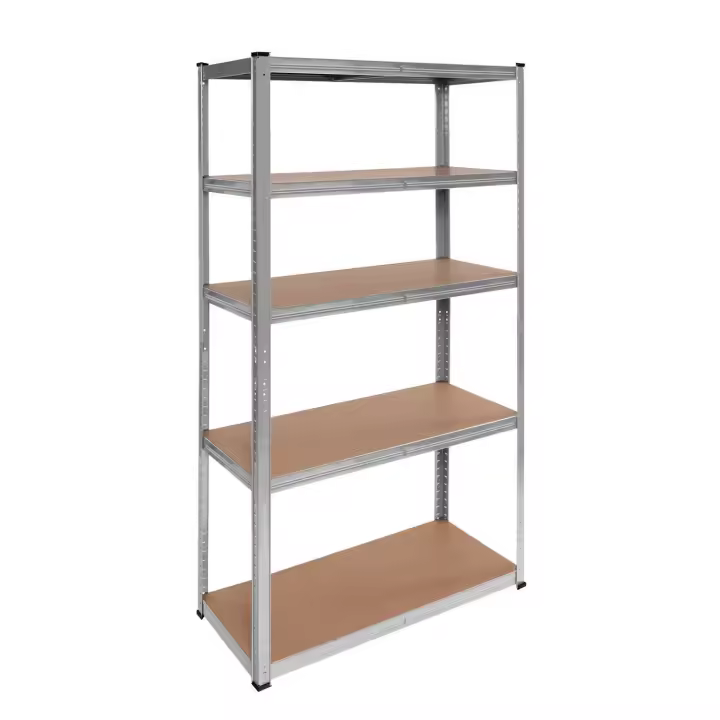 Ociodual Estantería Metálica Essential Plata 180x90x40cm - 1