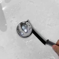 Cepillo De Limpieza Para Espacios Pequeños 3/6pcs Duros De Hierro Duraderos Para Baño Cocina Y Pisos De Azulejos Cabeza Angosta Para Esquinas Y Rincones - details 2