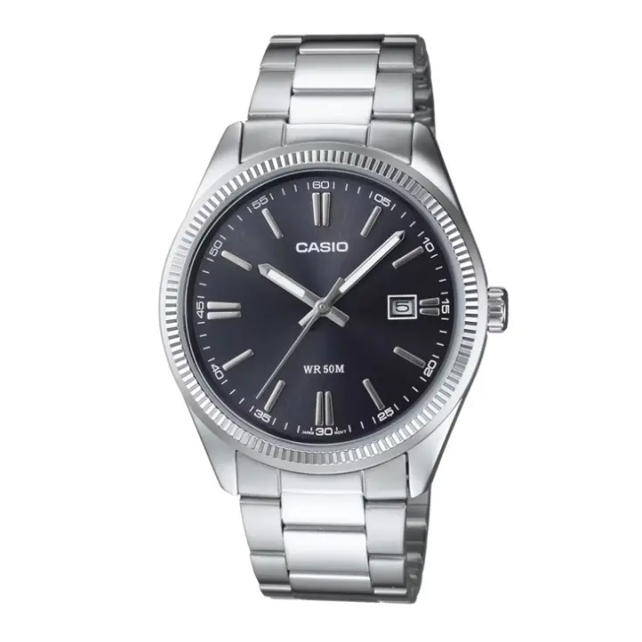 Reloj Casio MTP-1302D-1A1V Hombre - Correa de Acero Inoxidable - 1