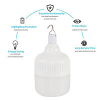 Lámpara Portátil Para Camping LED Recargable USB Luz De Emergencia Para Patio Puerta De Entrada Jardín Alta Potencia - details 4