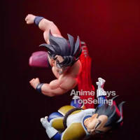 Figura De Acción Dragon Ball Z Goku Vs Vegeta 23cm PVC Coleccionable Regalo Para Fans De La Animación Japonesa Escala 1/6 - details 2