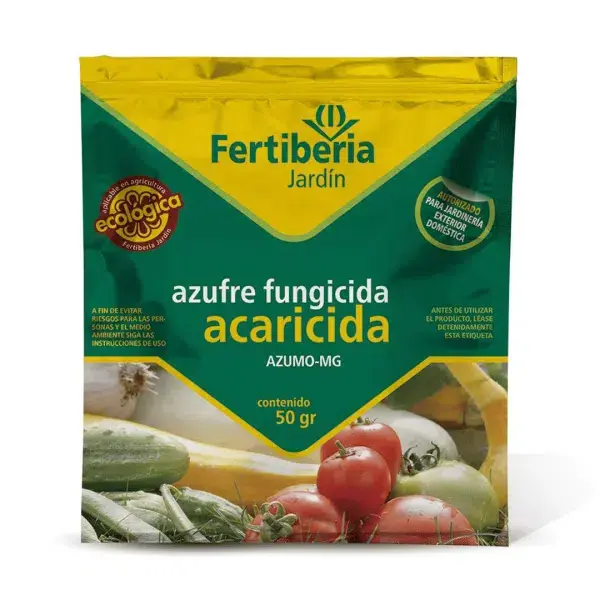 FERTIBERIA - FUNGICIDA ACARICIDA AZUFRE sobre 50 gr - 1