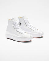 Zapatilla Converse Move Alta Piel Blanco - Diseño en Piel - details 2